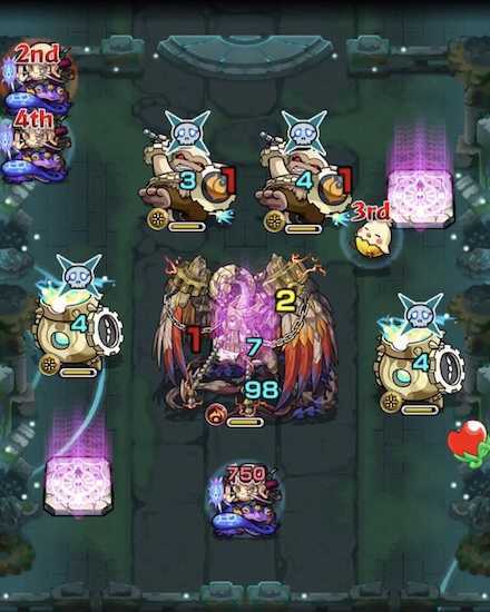 レキオウ2のステージ4の1ターン後