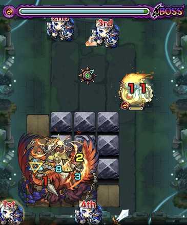 ザコ処理後ボス2