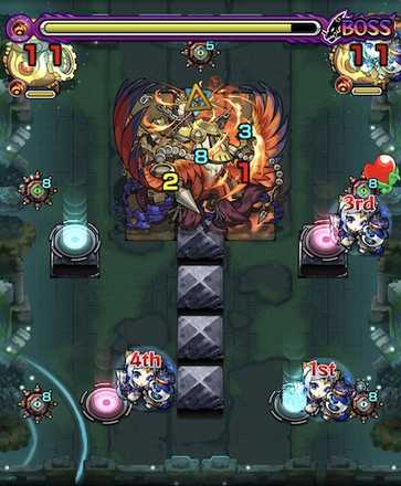 ザコ処理後ボス4