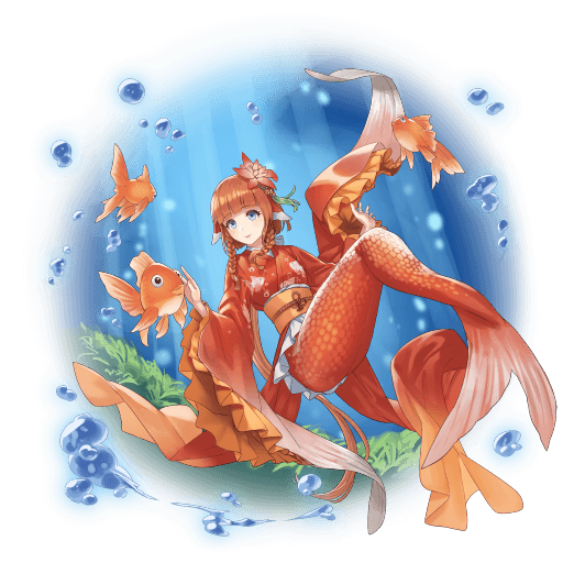オセロニアの［優美な金魚］ポワッソンの画像