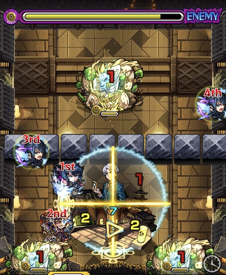 クシミタマステージ4クロスドクロ後