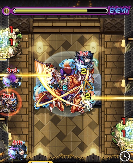 クシミタマステージ3クロスドクロ後