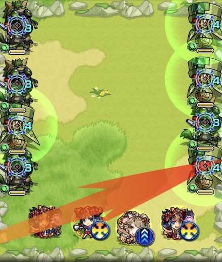 春色の広場4ステージ1の1手目