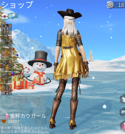 金杯カウガール画像