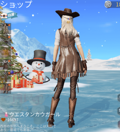 ウエスタンカウガール画像