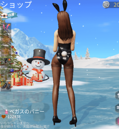 ベガスのバニー画像