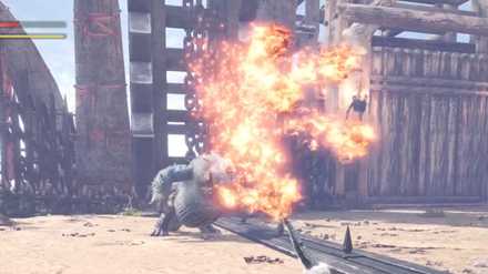 トドガマルのフルバーストブレス