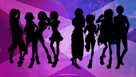 D4DJ 追加キャラシルエット1