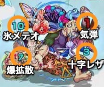 馬加大記攻撃パターン