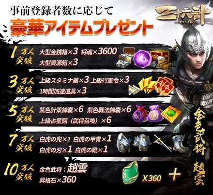 三十六計 事前登録