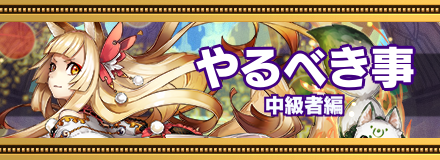 中級者のやるべき事