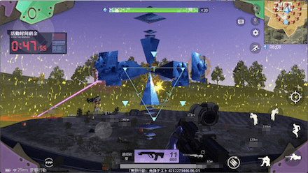 エヴァ初号機搭乗時画像