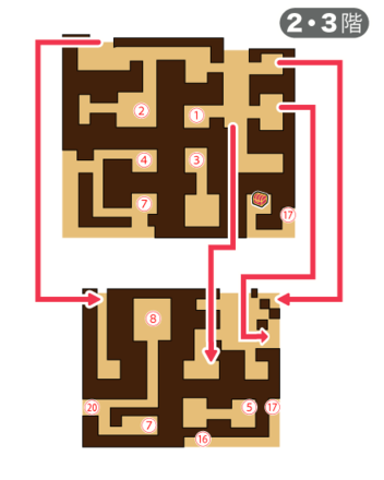 ドラクエ2 大灯台 マップ ゲームエイト