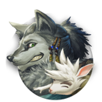 オセロニアのヴォルフと子山羊の画像