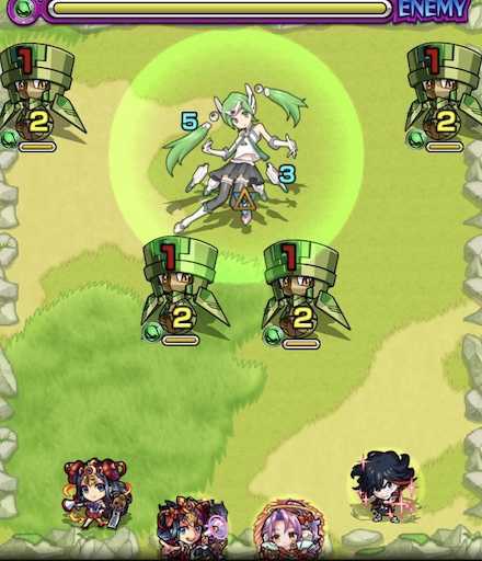 雨音の庭園3ステージ1