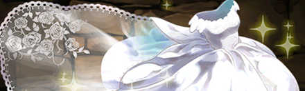 【5384】白薔薇のウェディングドレス