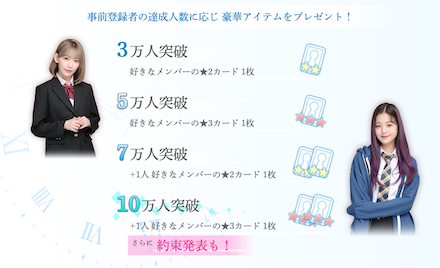 アイズワン 事前登録特典