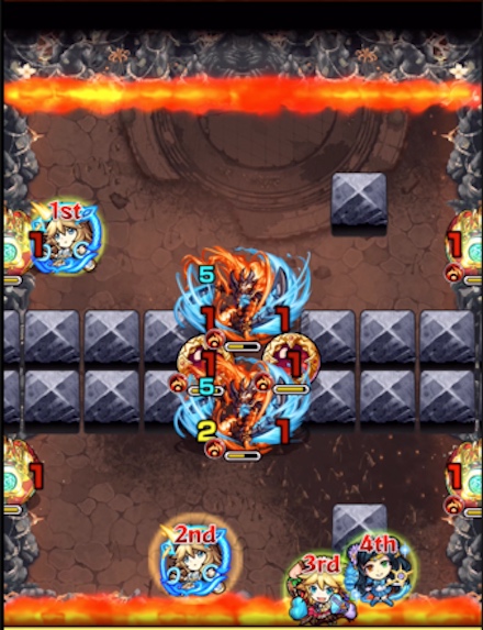 禁忌の獄21 ステージ1召喚後