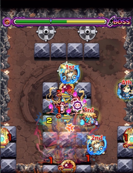 禁忌の獄21 ボス2召喚後