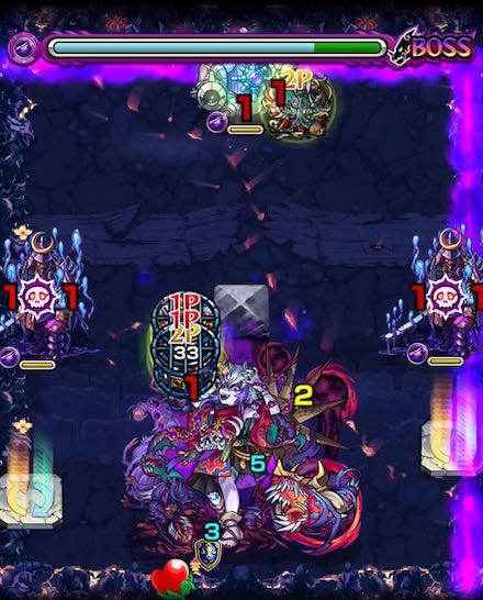 那由他ボス2召喚後