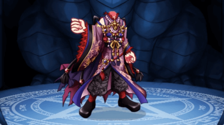 呪術師の装束の画像