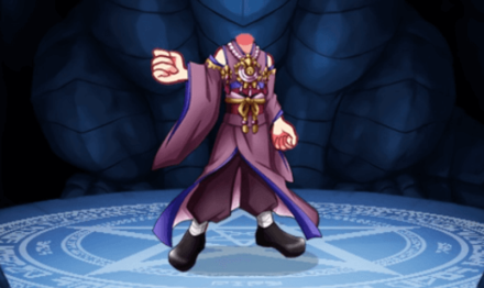 祈祷師の装束の画像