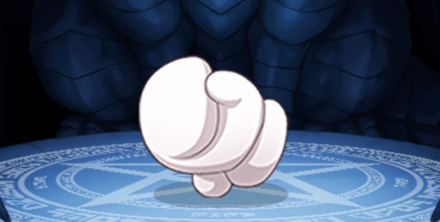 白ウサギの手(右)の画像