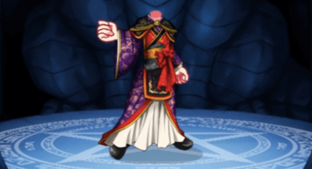 高官の装束の画像