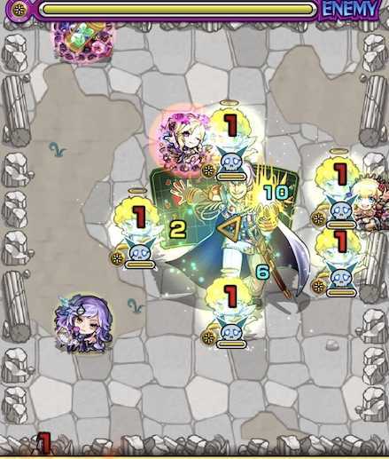 夕立の庭園4ステージ2召喚後