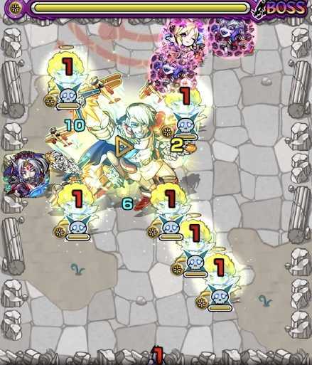 夕立の庭園4ステージ3召喚後