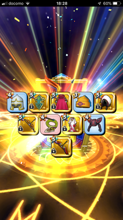 ガチャ結果の画像