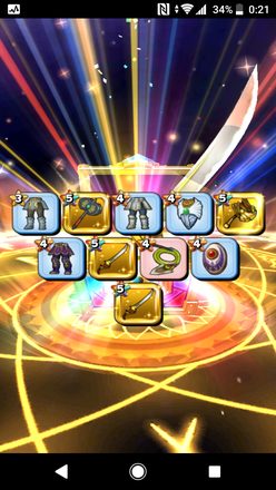 ガチャ結果の画像