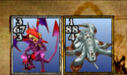 カード裏返す