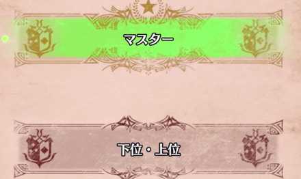 マスターランク