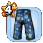 花火柄のじんべい下