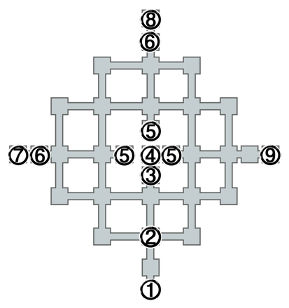 名もなき王の墓全体図