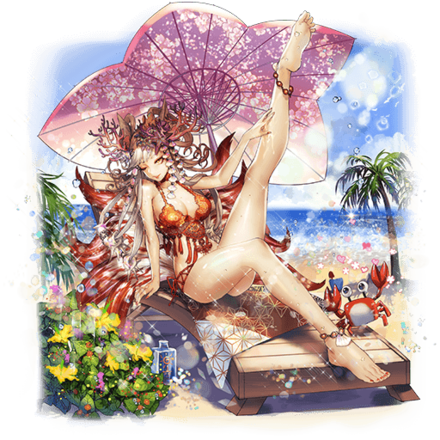 オセロニアの［誘惑の夏床］玉藻前の画像