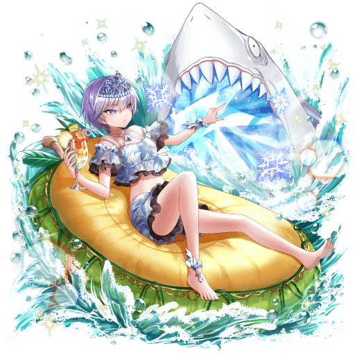 オセロニアの［くつろぎの氷姫］イクシラの画像
