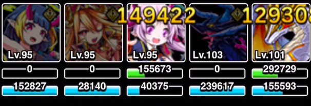 受けたダメージ