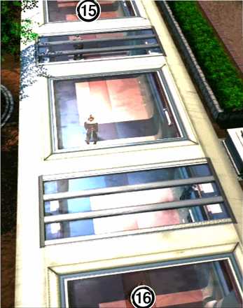 バラムガーデン食堂前廊下