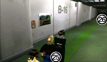 バラムガーデン訓練施設前廊下