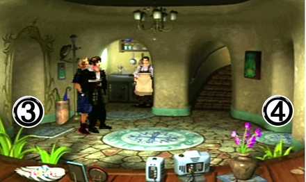 ディン邸玄関