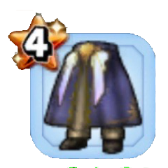 黒魔道士の服下