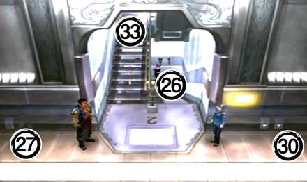 ガルバディアガーデン2F階段