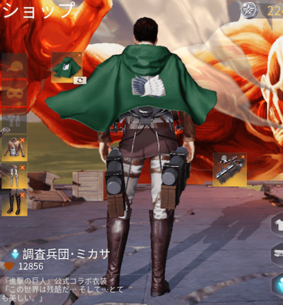 調査兵団・ミカサ画像