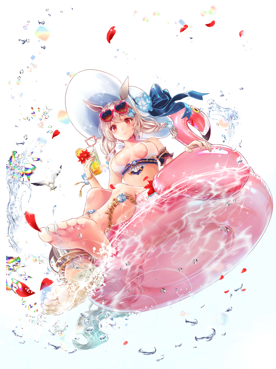 ［夏の浜辺］公孫サンの画像