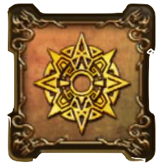 ドワーフ族の紋章・頭