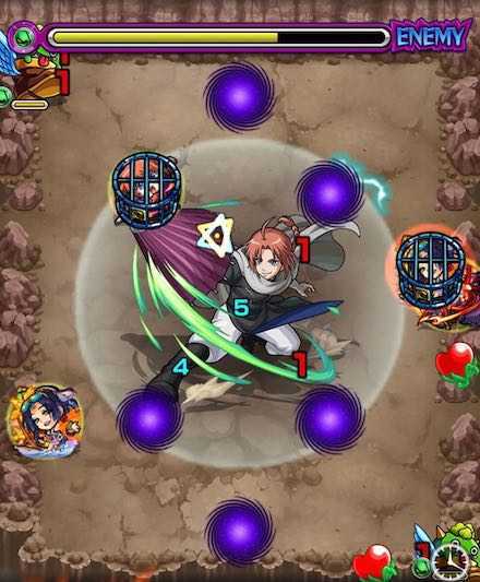 神威(超究極)ステージ3 敵召喚後