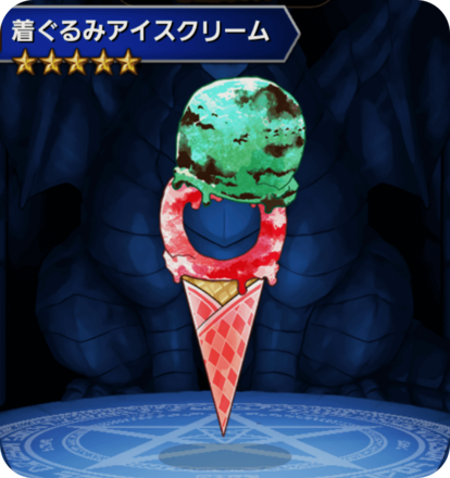 着ぐるみアイスクリームの画像