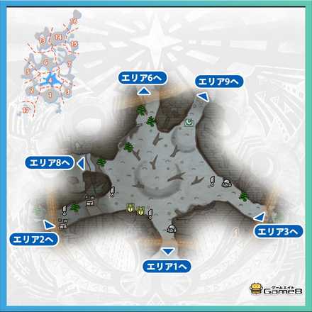 渡りの凍て地エリア4